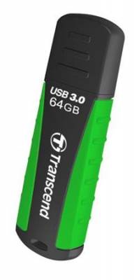 Transcend JetFlash 810 64GB TS64GJF810, flash disk, zeleno-černý