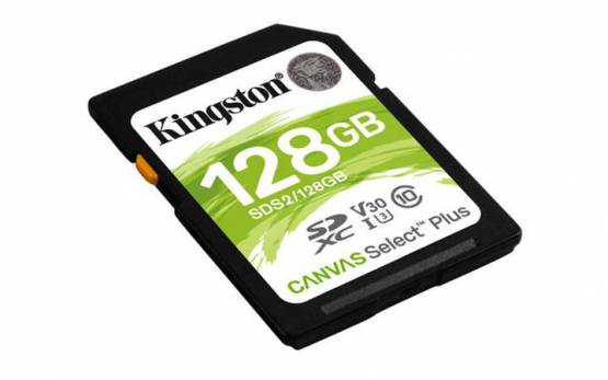Kingston SDHC 128GB CANVAS Plus UHS-I SDS2/128GB