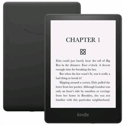Amazon KINDLE PAPERWHITE 5 2021, SIGNATURE EDITION, 6,8" 32GB, QI nabíjení, WIFi, BLACK, special offers