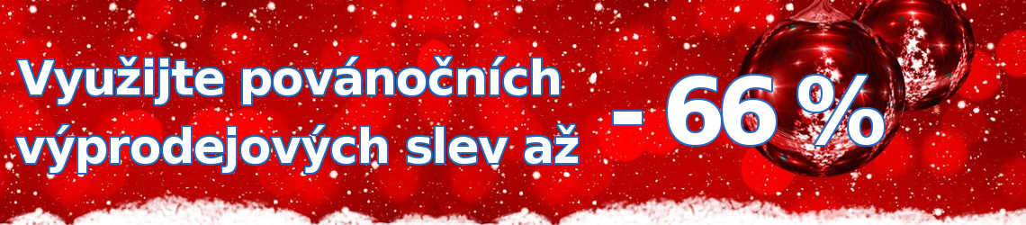 Povánoční výrpodej