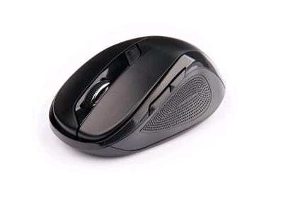 C-TECH myš WLM-02, černá, bezdrátová, 1600DPI, 6 tlačítek