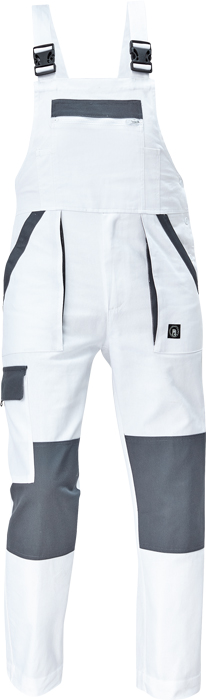 CERVA MAX NEO kalhoty s laclem bílá 62