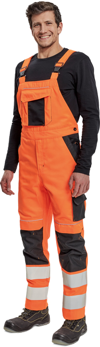 CERVA MAX VIVO HV kalhoty s laclem oranžová 46