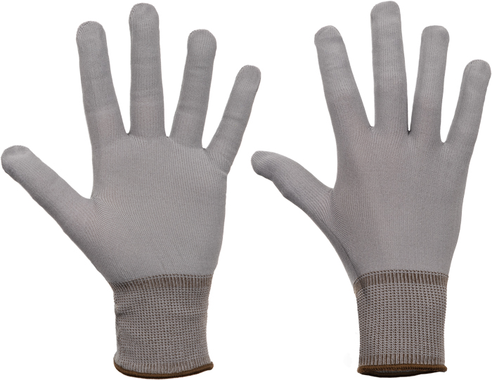 CERVA BOOBY GREY rukavice nylon 9