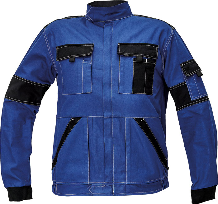 CERVA MAX SUMMER bunda modrá/černá 52