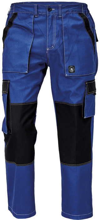 CERVA MAX SUMMER kalhoty modrá/černá 56