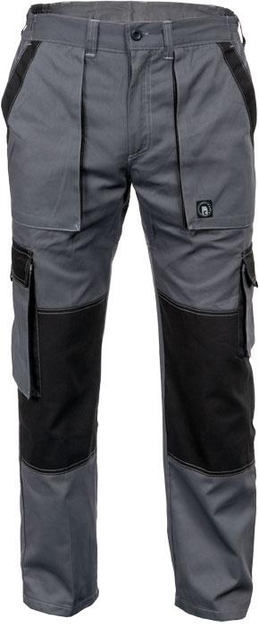 CERVA MAX SUMMER kalhoty antracit/černá 60