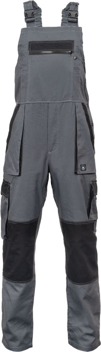 CERVA MAX SUMMER kalhoty s laclem antracit/černá 54