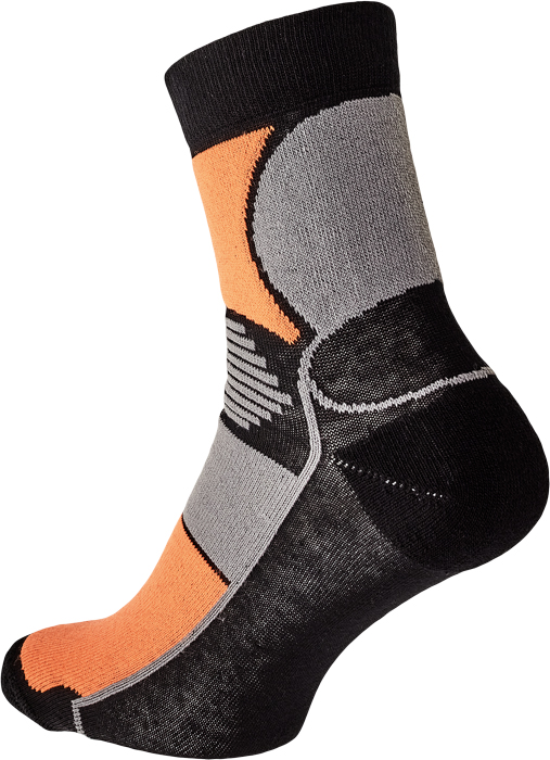 KNOXFIELD BASIC ponožky černá/oranžová č.43