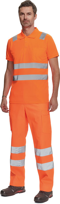 CERVA VIGO HV kalhoty oranžová 62