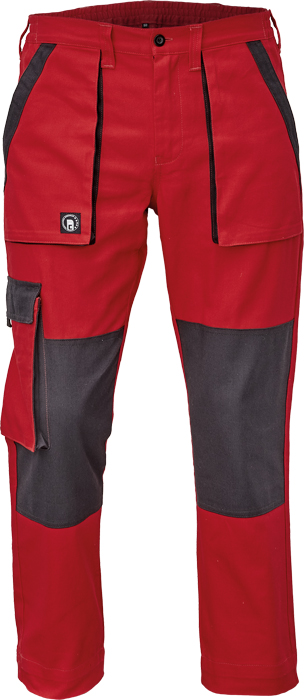 CERVA MAX NEO kalhoty červená 52