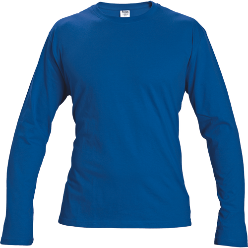 CERVA CAMBON tričko dlouhý rukáv royal modrá 3XL
