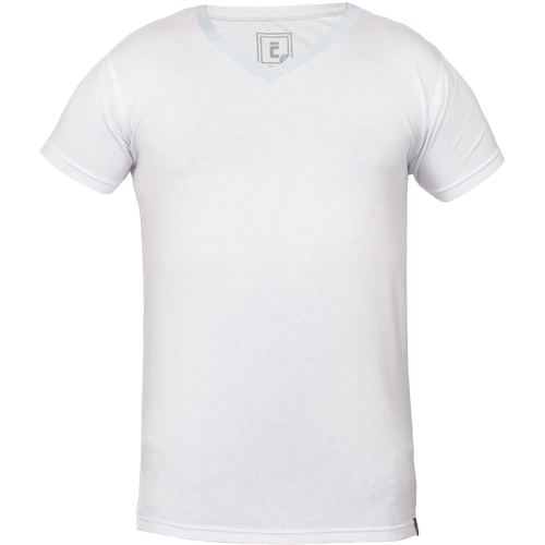 CERVA DHARLA V-tričko bílá M