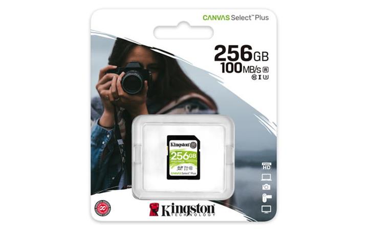 Kingston SDHC 256GB CANVAS Plus UHS-I SDS2/256GB